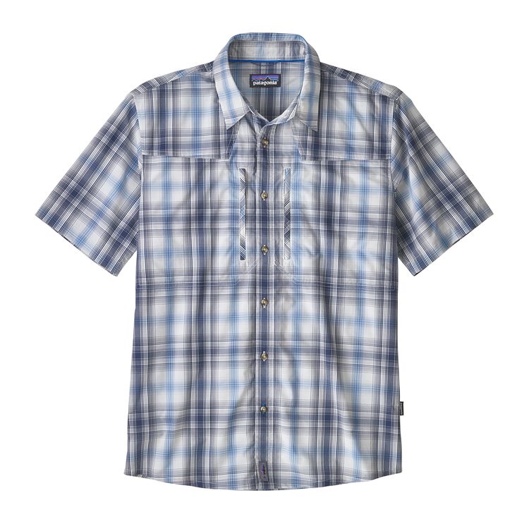 PATAGONIA M's Sun Stretch Shirt Swing Radar Blue Gr. L + XL - LEONHARD ...